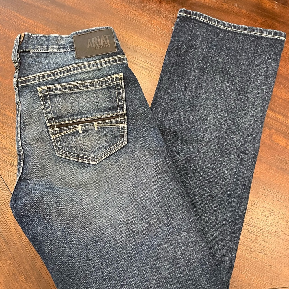 ARIAT M7 Slim Fit Straight Leg Jeans 34x34